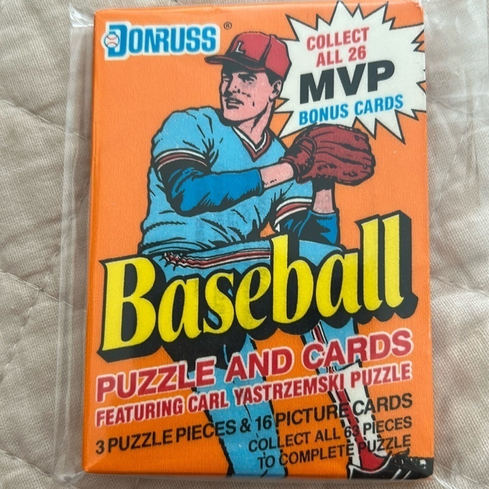 Donruss 1990 Baseball Puzzle and Cards. SEALED.